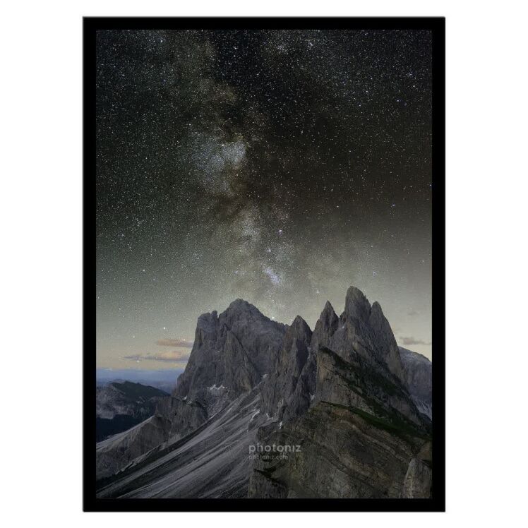 تابلو عکس ستاره و ماه کد 2598