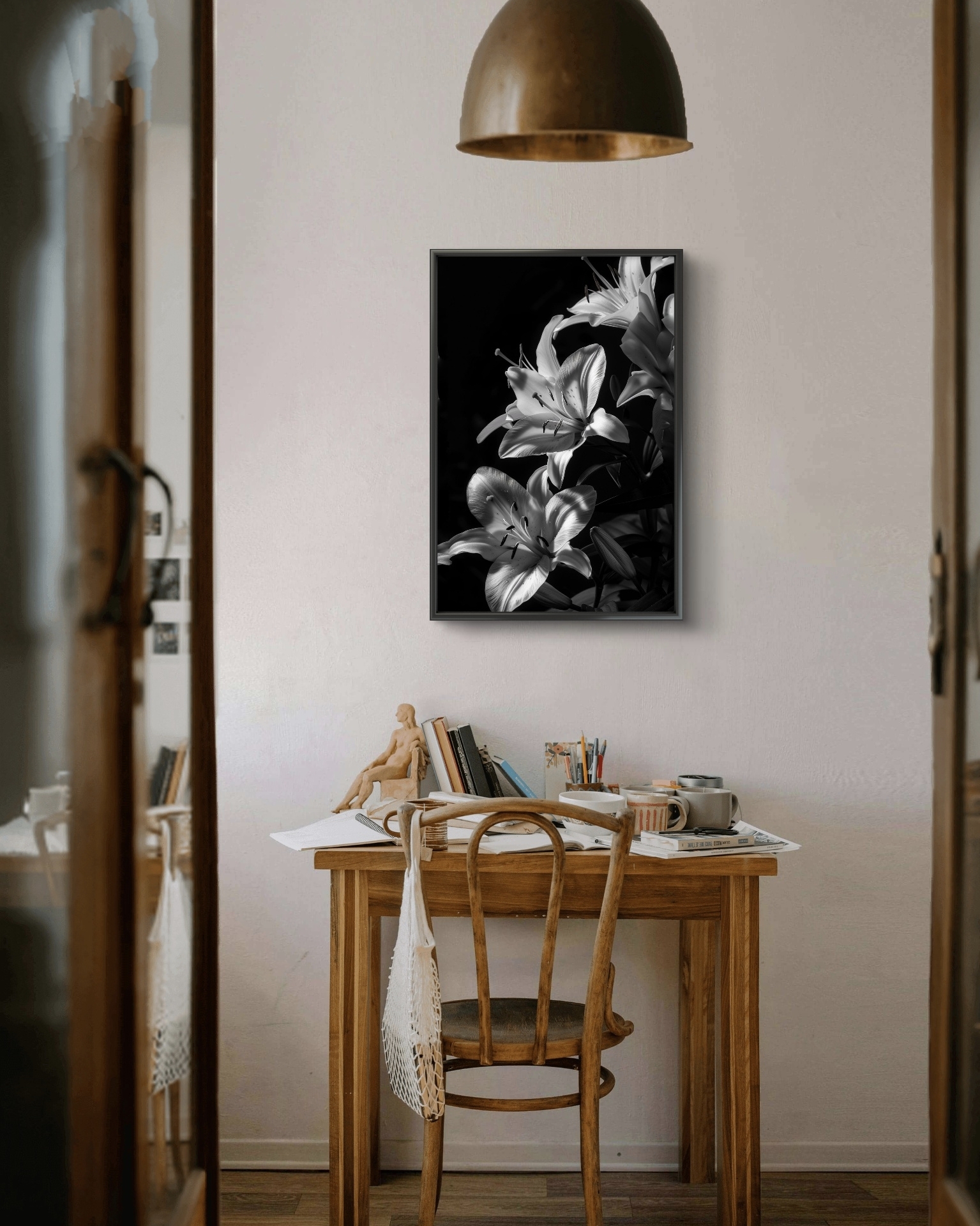  تابلو عکس گل و گیاه کد 2818 