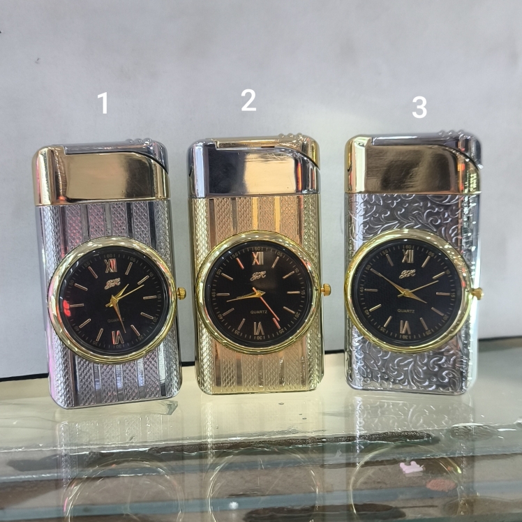 فندک دو برنالدی ساعت دار