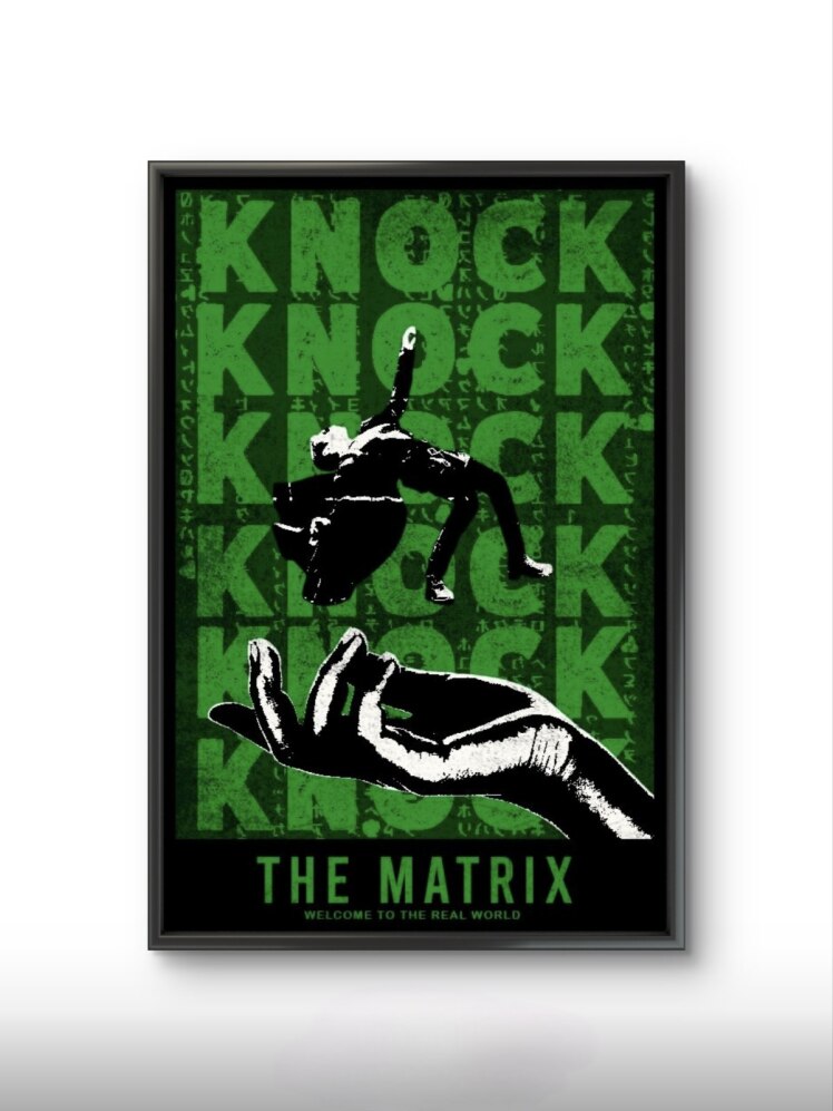 تابلو عکس فیلم و سریال ( ماتریکس - The Matrix ) کد 3233