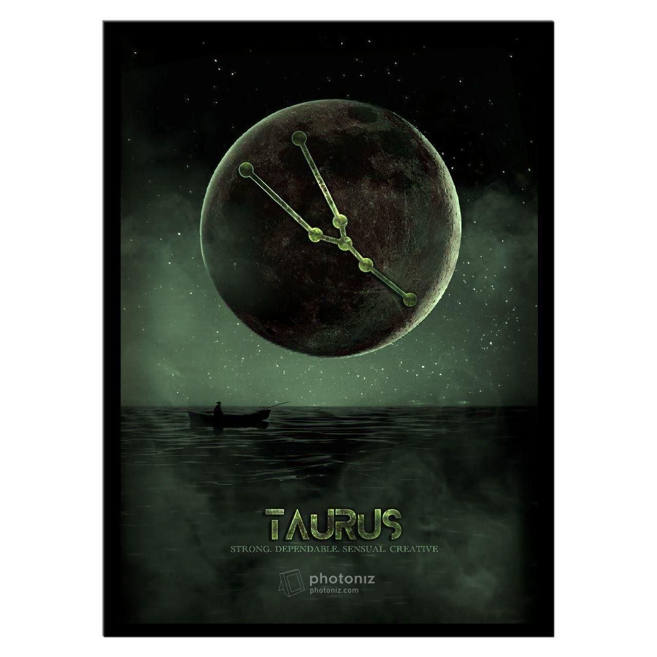  تابلو دکوراتیو ماه تولد صورت فلکی اردیبهشت کد 2199 