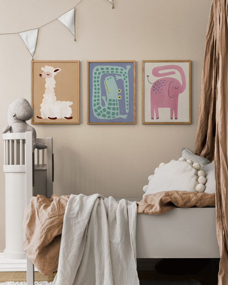 تابلو دکوراتیو سه تکه ( تریپتیک Triptych ) کد 85