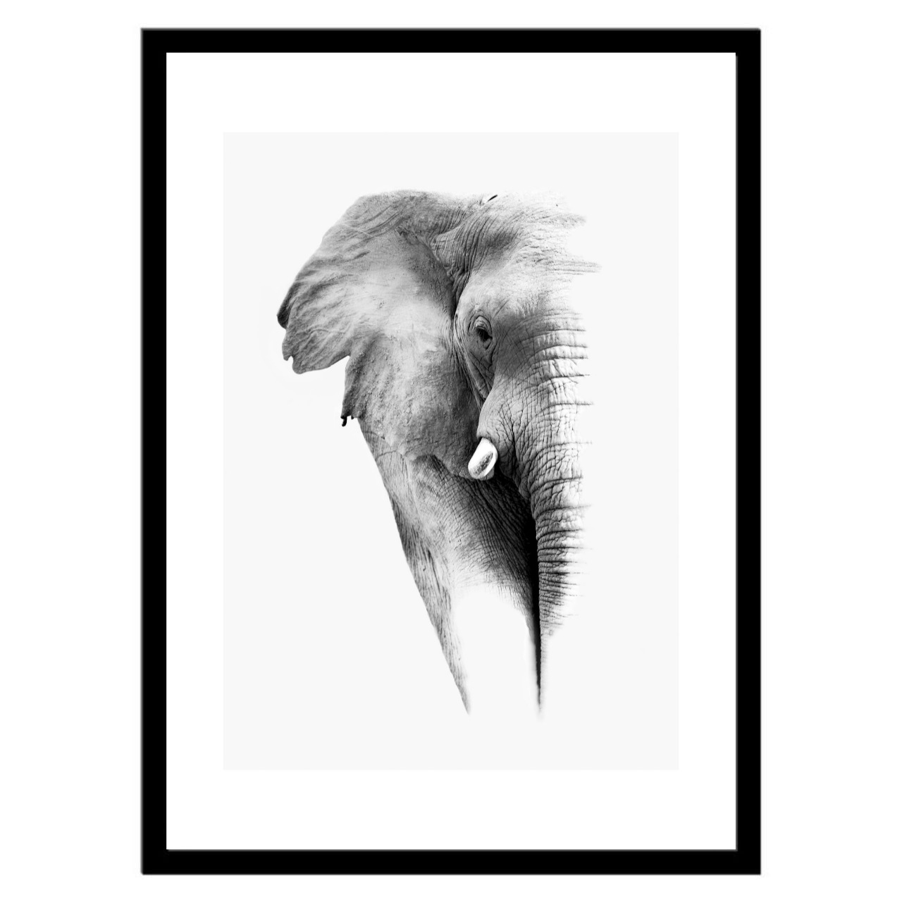  تابلو عکس سیاه و سفید کد 3035 