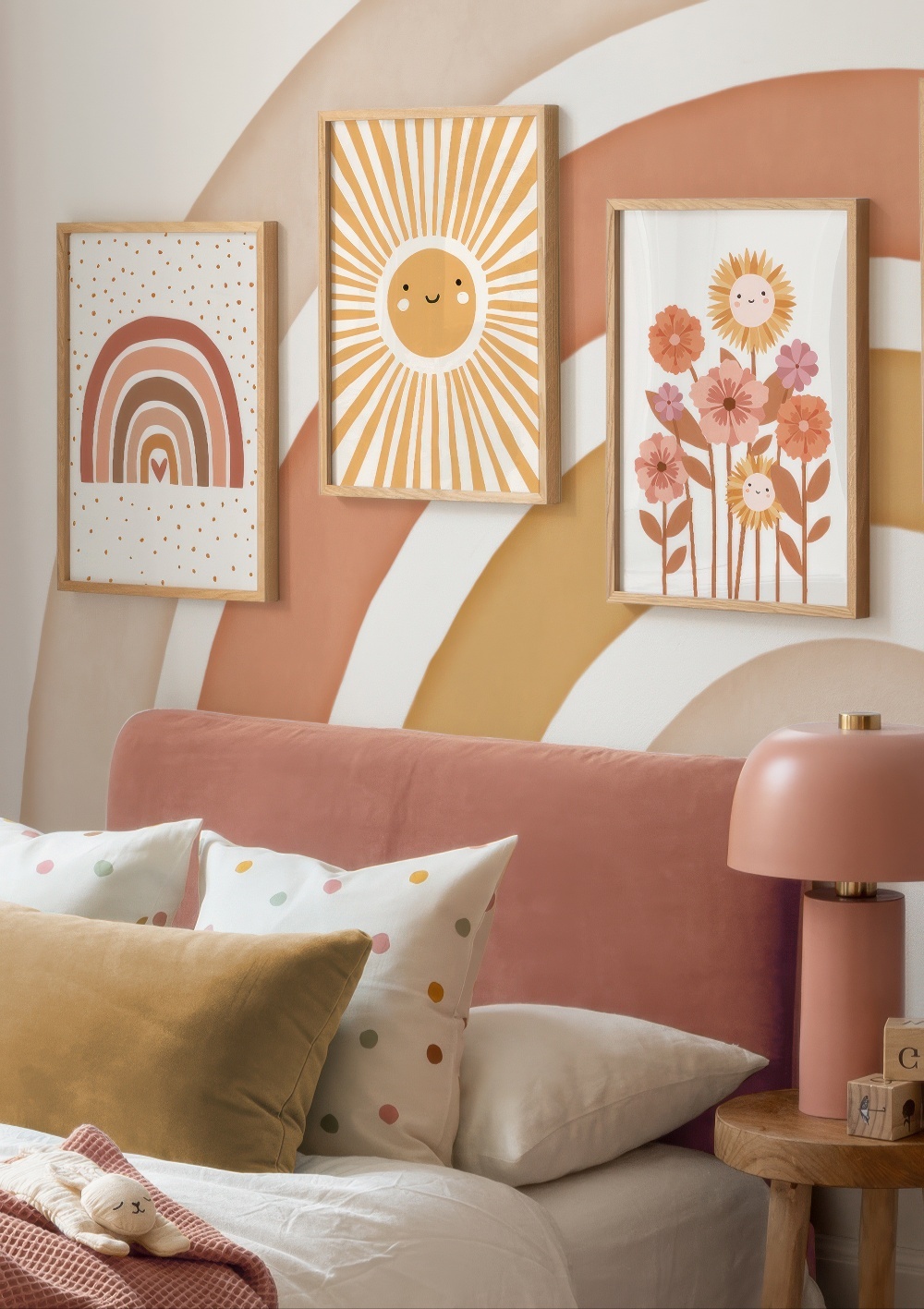  تابلو دکوراتیو سه تکه ( تریپتیک Triptych ) کد 132 