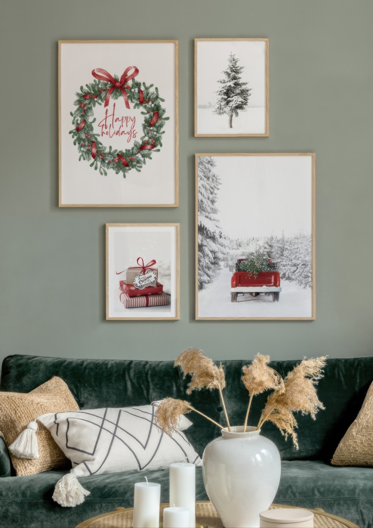 تابلو دیوار گالری کد 1014