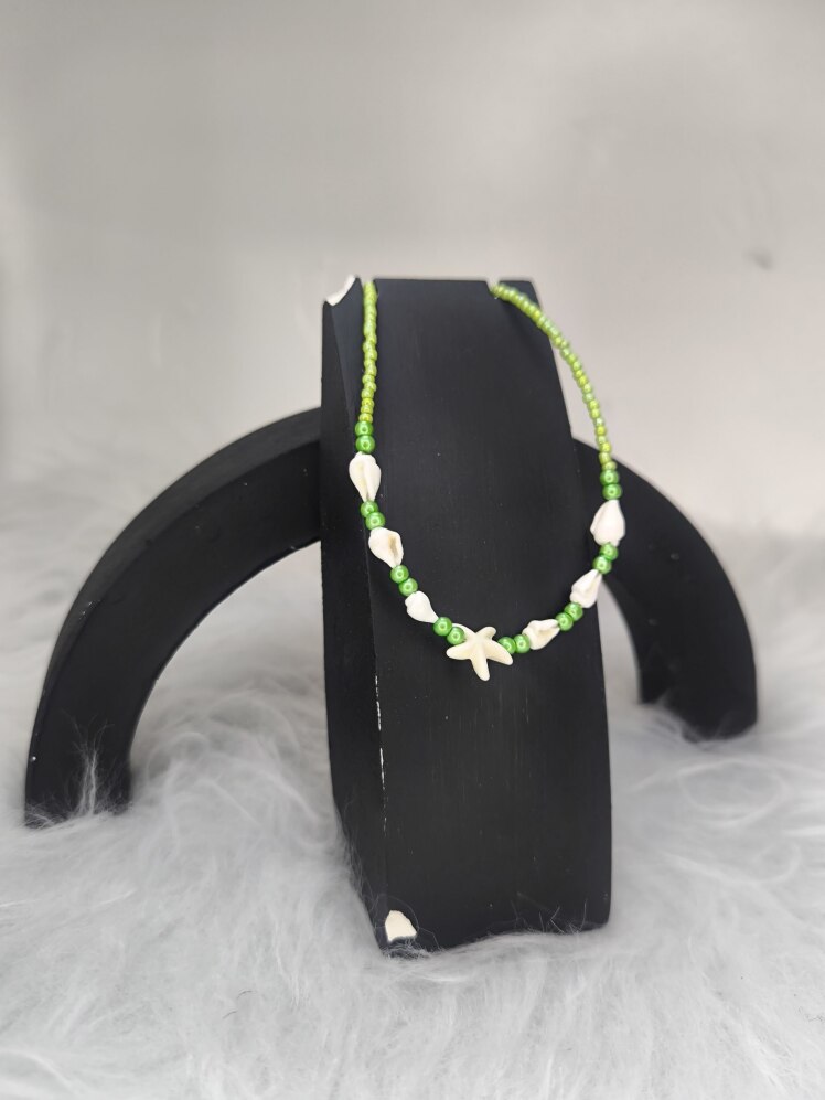 گردنبند صدف و ستاره