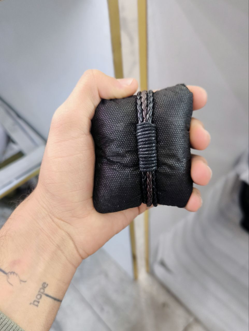  دستبند چرم مردانه 