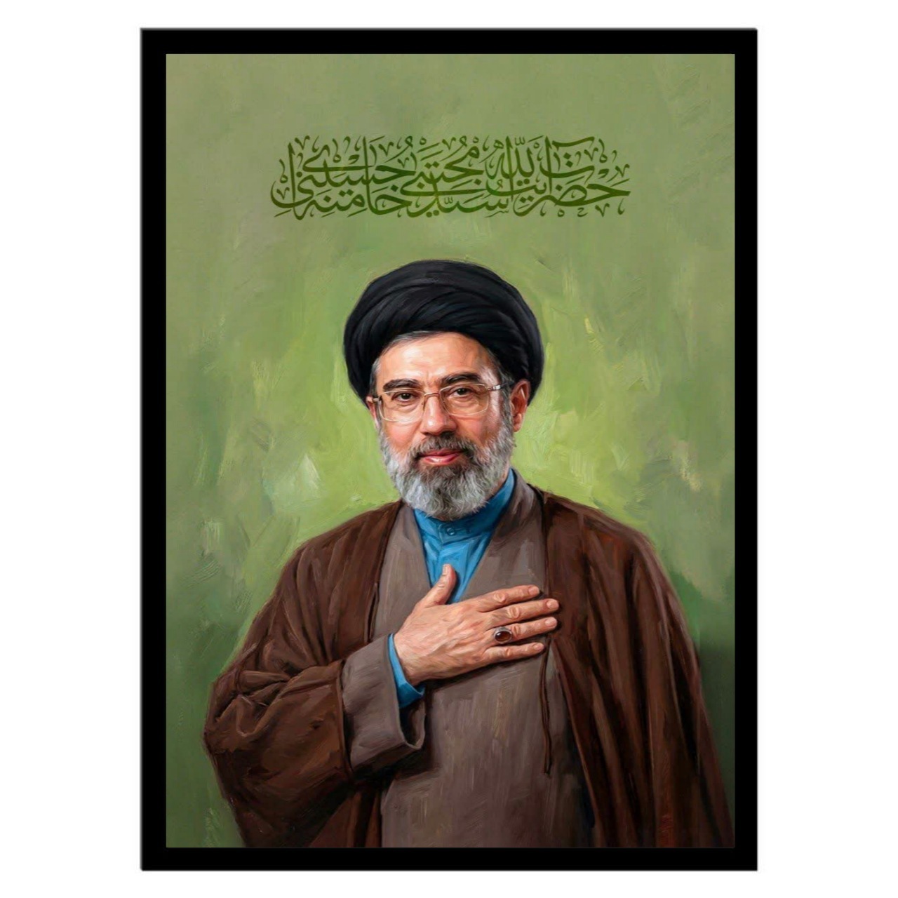  تابلو عکس مجتبی خامنه ای کد 3193 