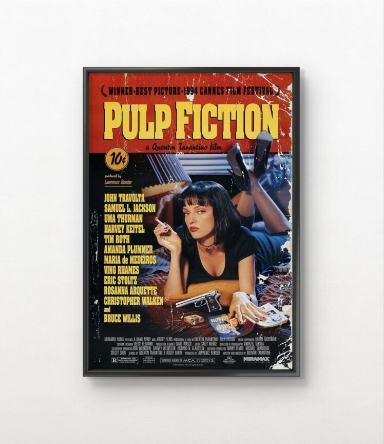 تابلو عکس فیلم و سریال ( پالپ فیکشن - Pulp Fiction ) کد 3213