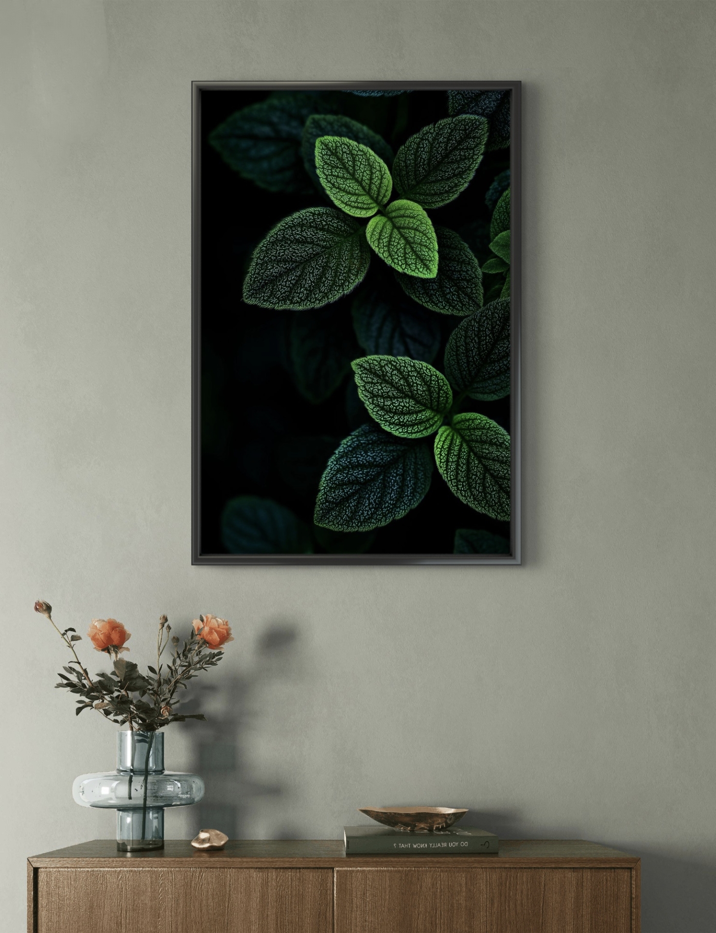  تابلو عکس گل و گیاه کد 2815 