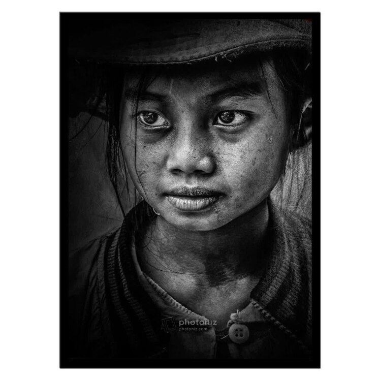 تابلو عکس چهره کد 2530