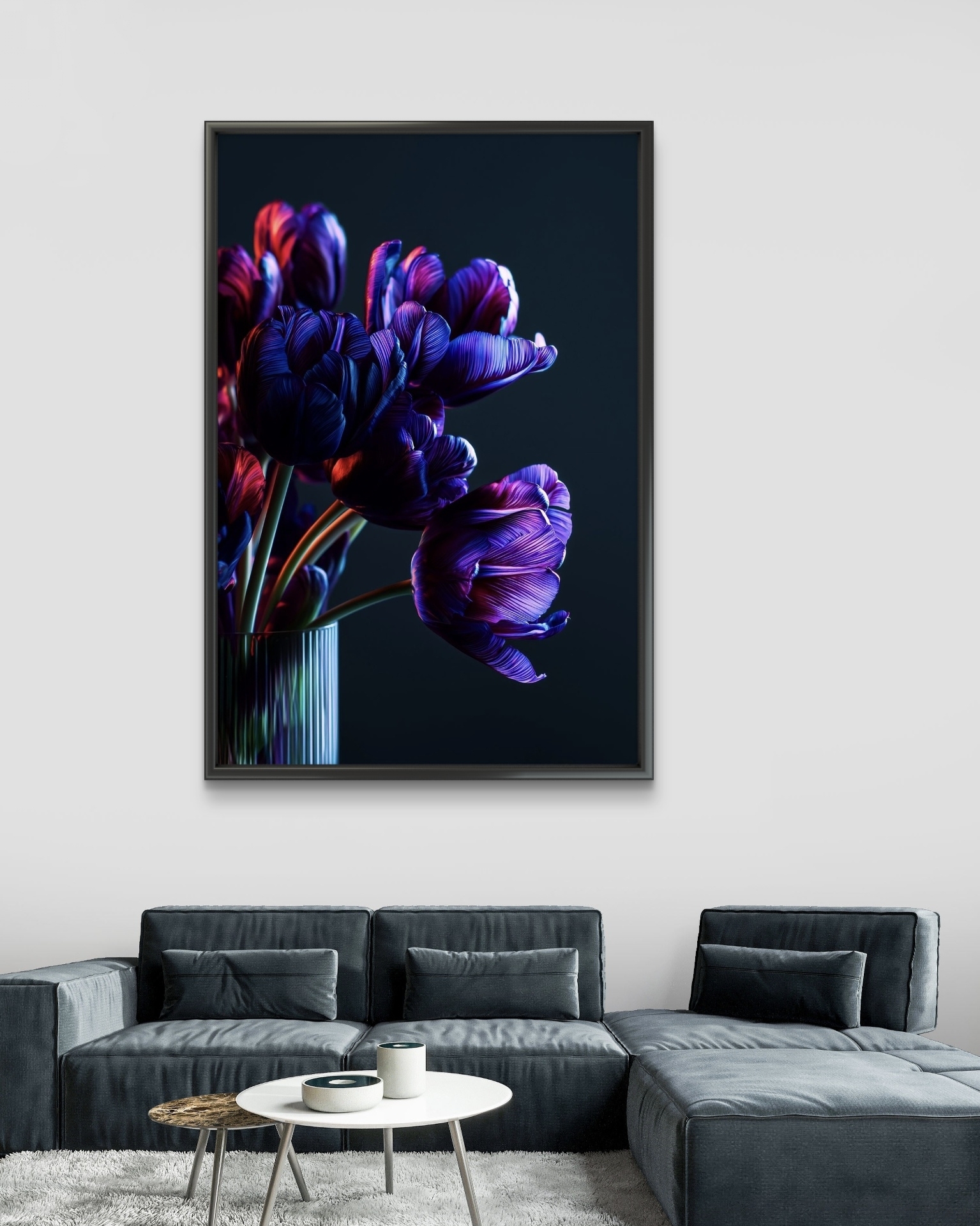  تابلو عکس گل و گیاه کد 2817 