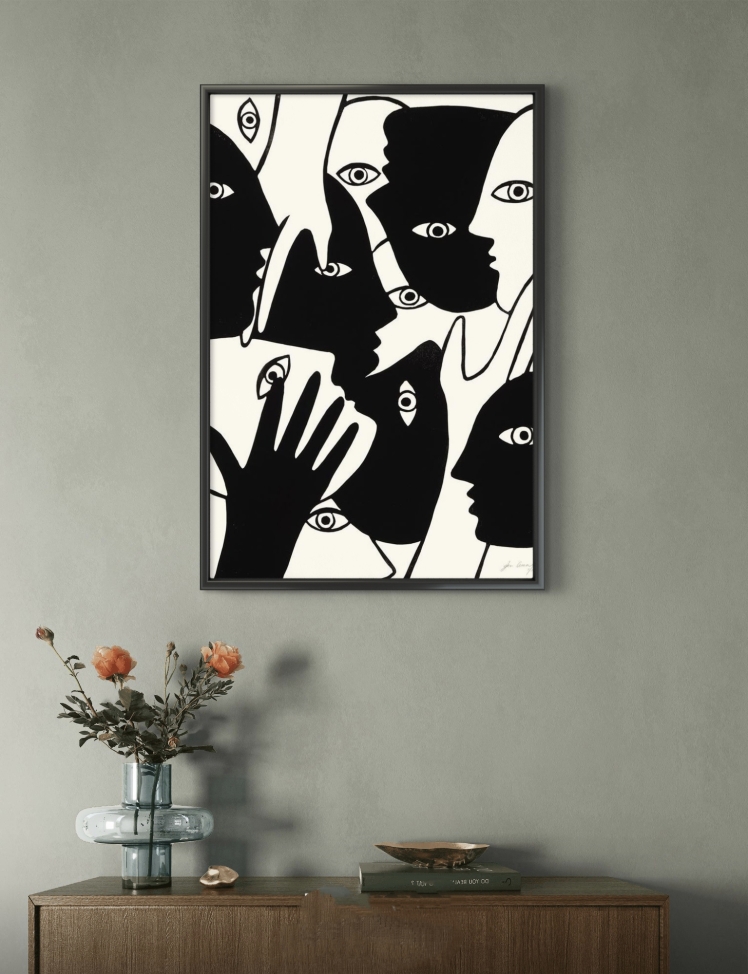 تابلو عکس مینیمال کد 2964