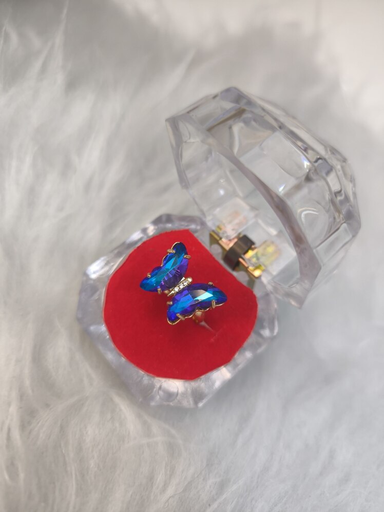 انگشتر جواهری زنانه (فری سایز)