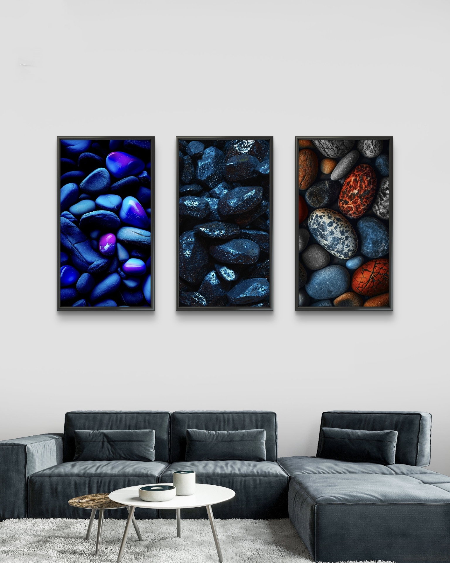 تابلو دکوراتیو سه تکه ( تریپتیک Triptych ) کد 8