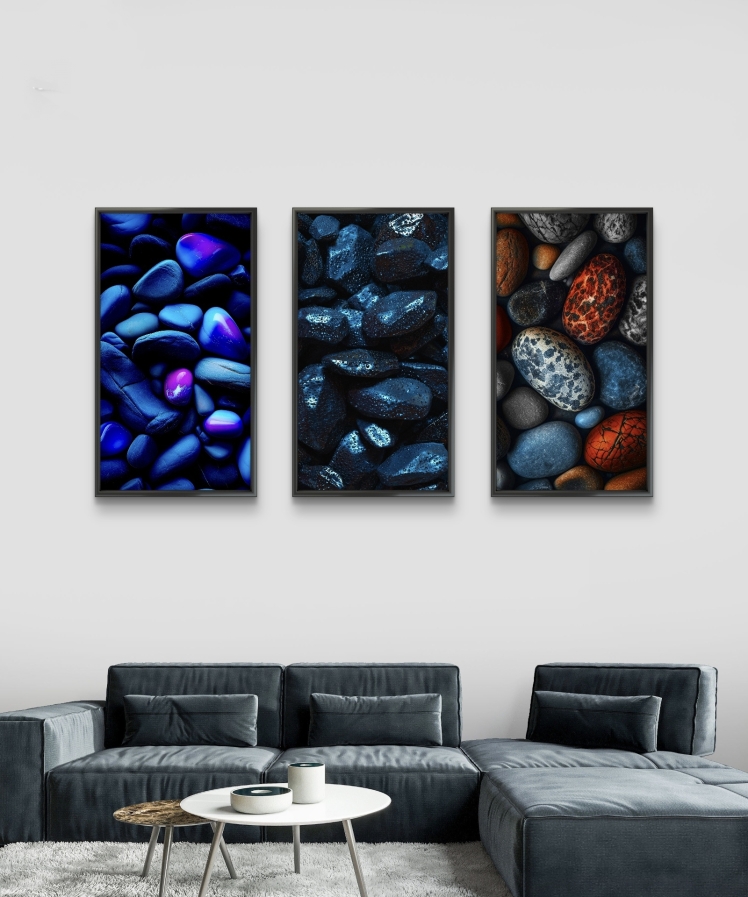 تابلو دکوراتیو سه تکه ( تریپتیک Triptych ) کد 8