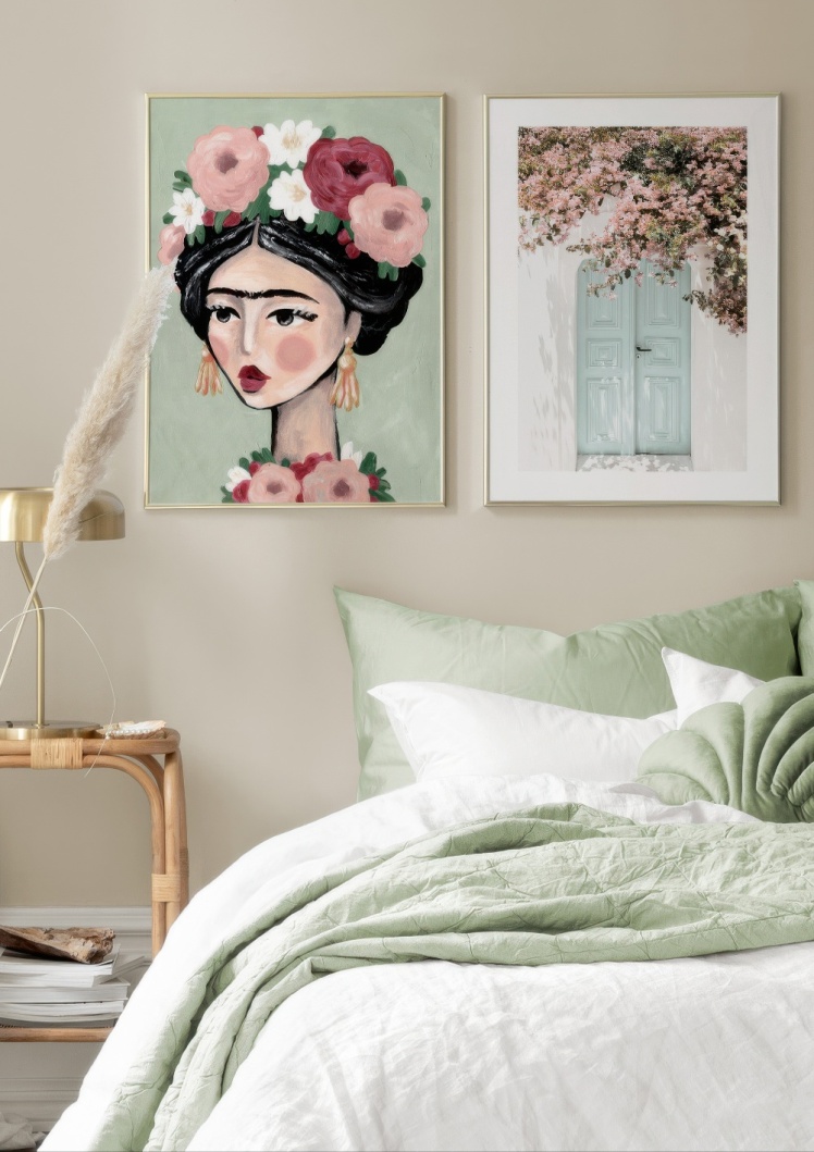 تابلو دکوراتیو دو تکه ( تریپتیک Triptych ) کد 142