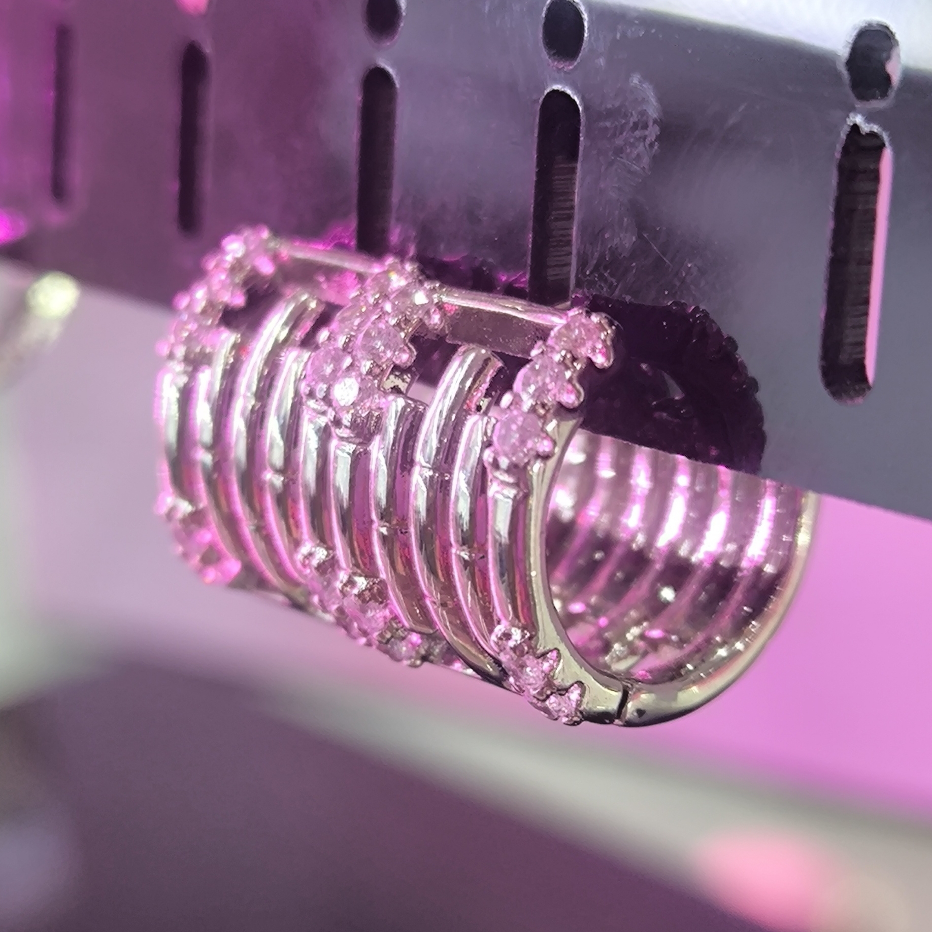  گوشواره استیل رنگ ثابت 