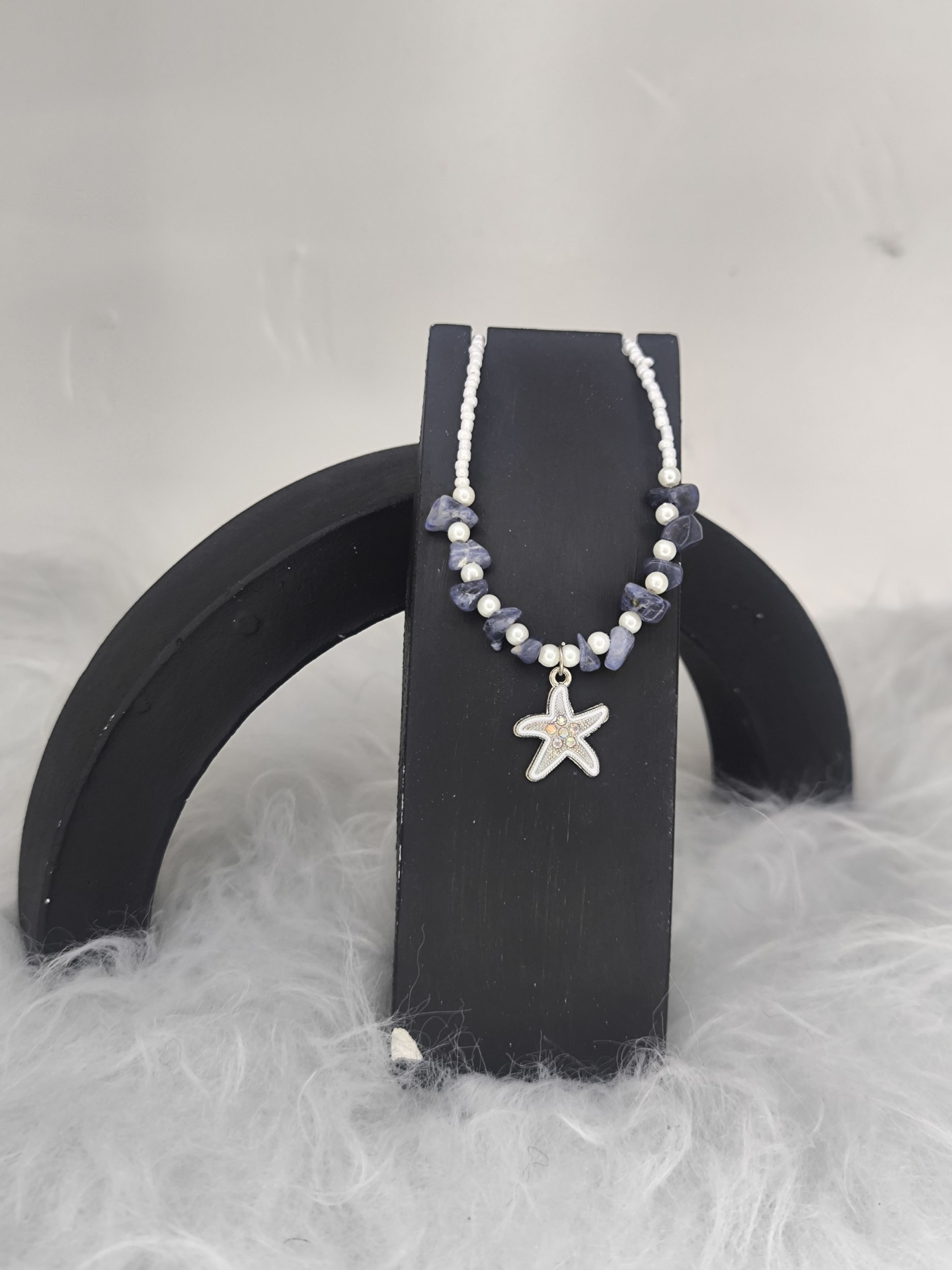  گردنبند سنگ و ستاره 