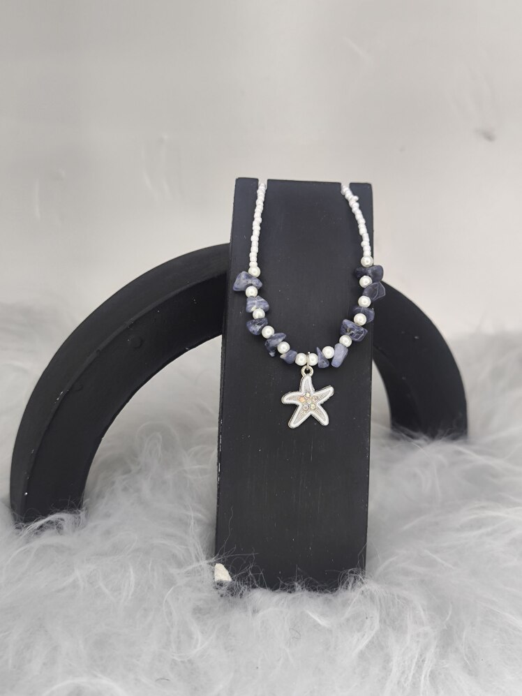 گردنبند سنگ و ستاره