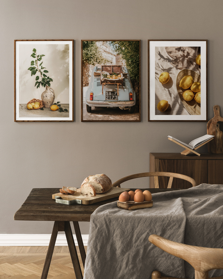 تابلو دکوراتیو سه تکه ( تریپتیک Triptych ) کد 86