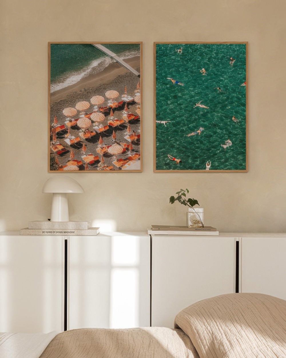  تابلو دکوراتیو دو تکه ( تریپتیک Triptych ) کد 178 