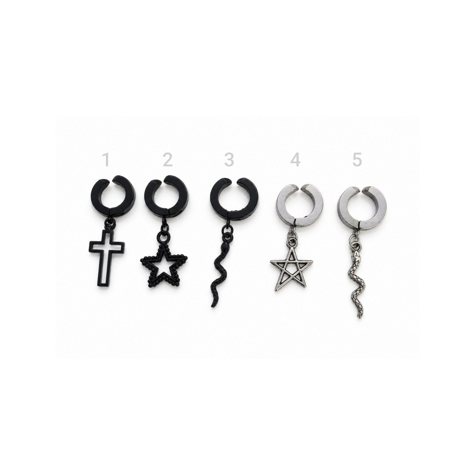  پیرسینگ فیک گوش فشاری 
