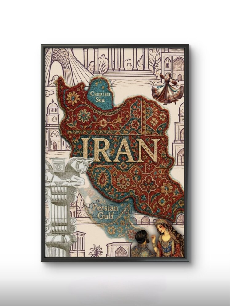 تابلو عکس باستان ایران کد 3224