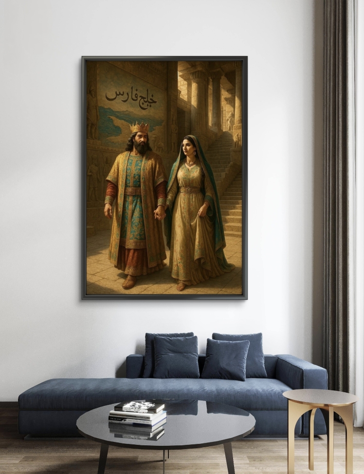 تابلو عکس باستان ایران کد 2888