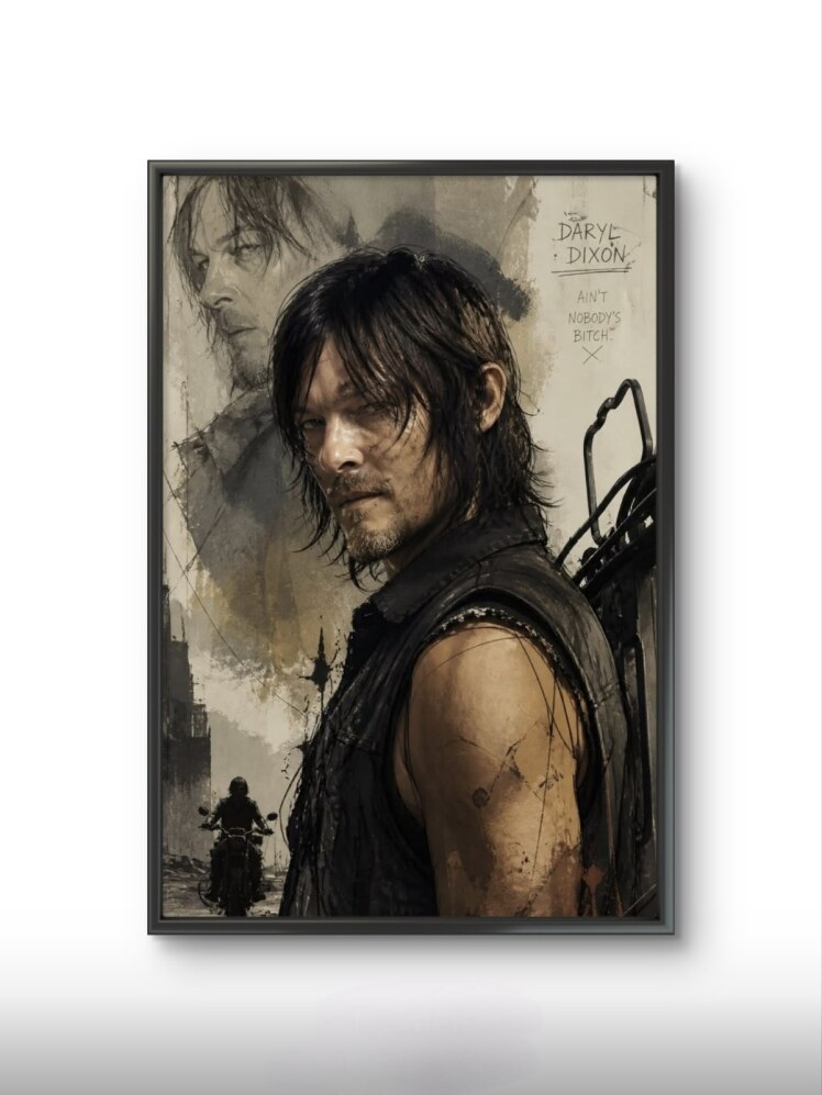 تابلو عکس فیلم و سریال ( مردگان متحرک - The Walking Dead ) کد 3256