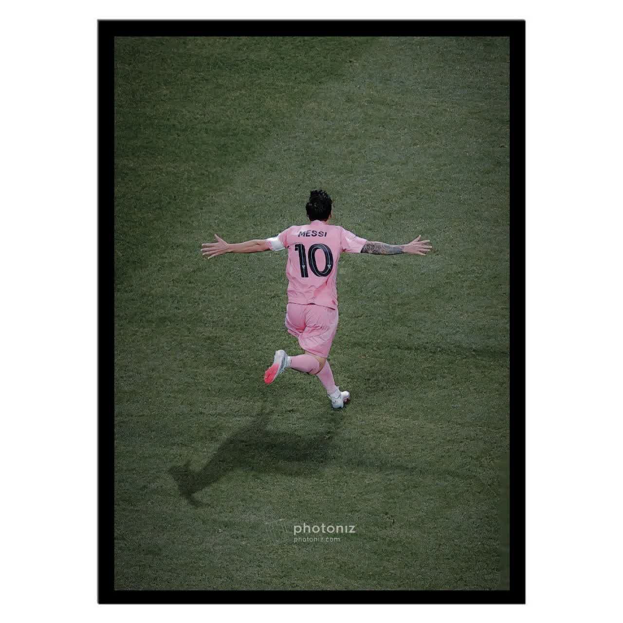  تابلو فوتبالی مسی کد 2796 