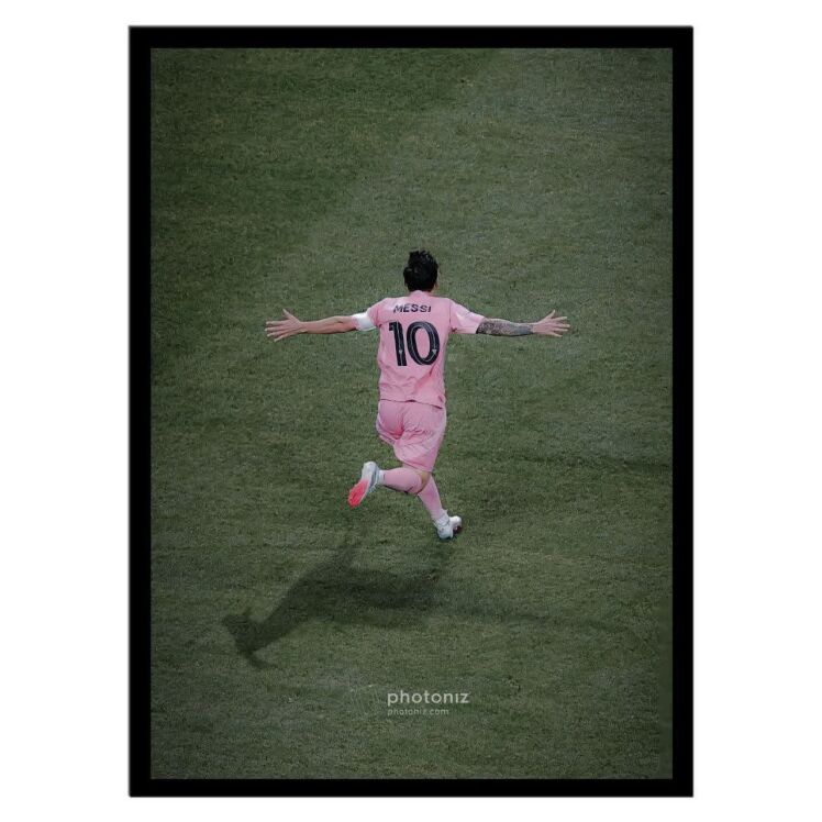 تابلو فوتبالی مسی کد 2796