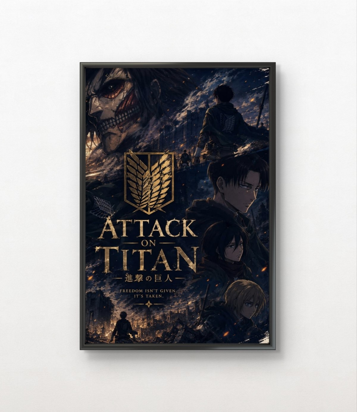  تابلو عکس فیلم و سریال ( اتک آن تایتان - Attack on Titan ) کد 3208 