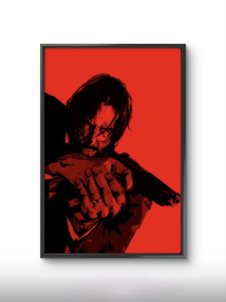 تابلو عکس فیلم و سریال ( جان ویک - John Wick ) کد 3219