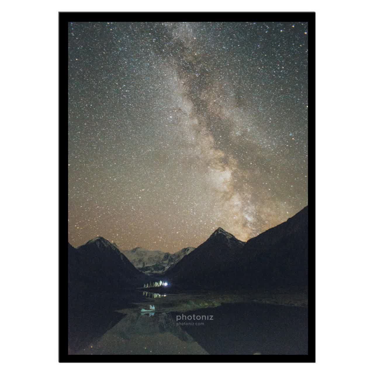  تابلو عکس ستاره و ماه کد 2599 