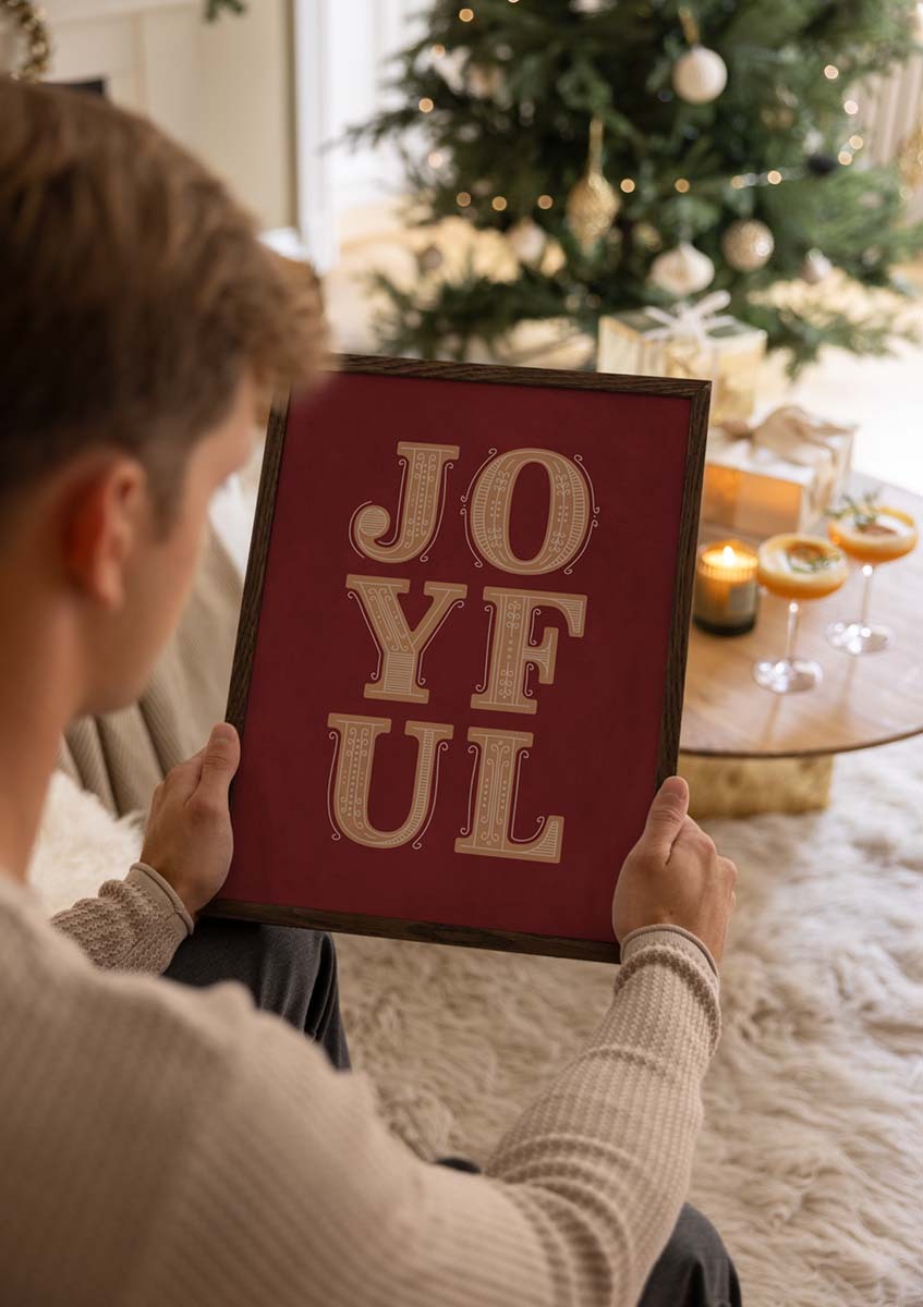  تابلو تایپوگرافی ( شادی آور ) کد 3103 