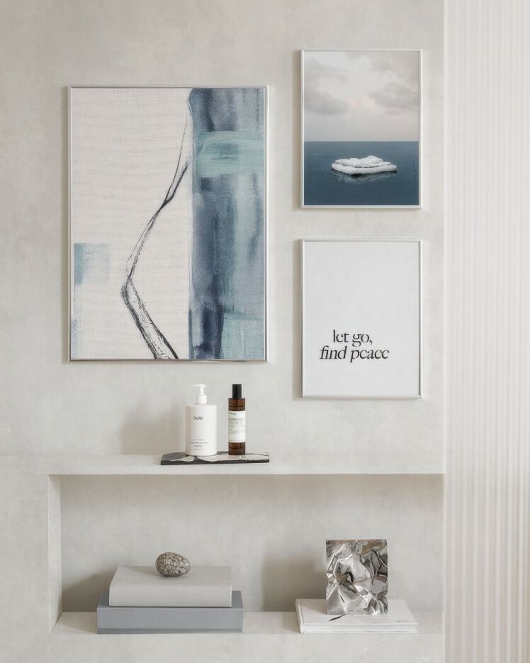 تابلو دیوار گالری کد 1002