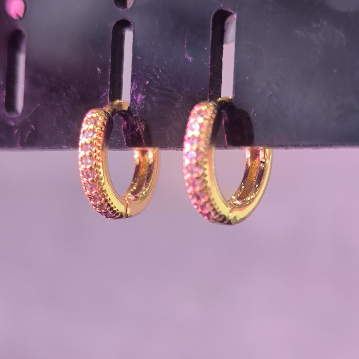  گوشواره استیل رنگ ثابت 