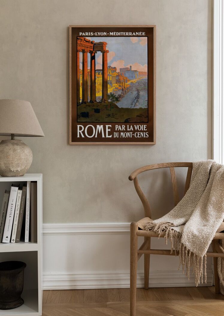 تابلو عکس منظره و طبیعت ( رم - ایتالیا ) کد 3144