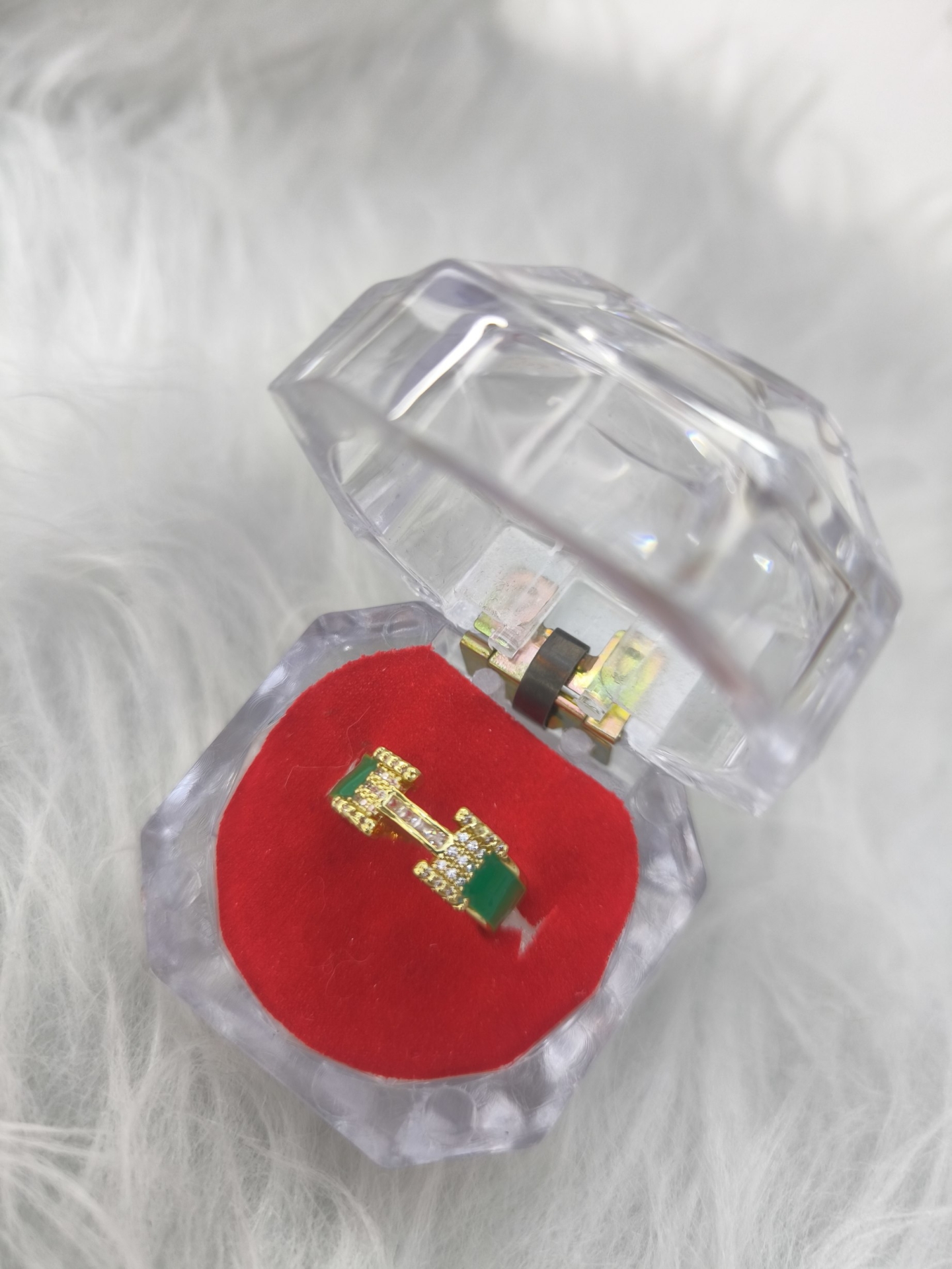  انگشتر میناکاری (فری سایز) 