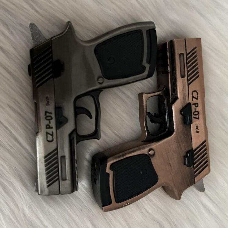 فندک سه شعله طرح تفنگ