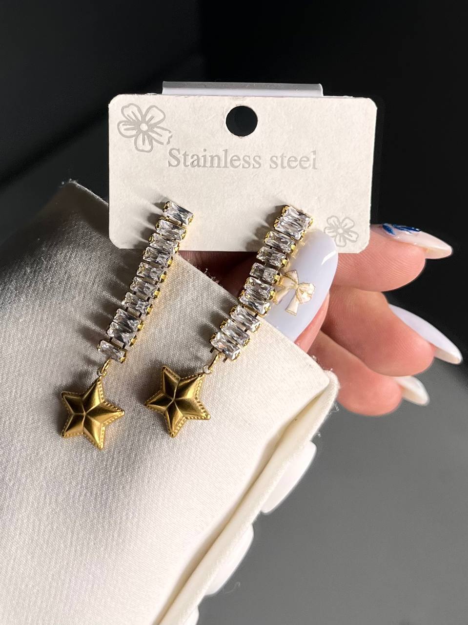  گوشواره استیل 