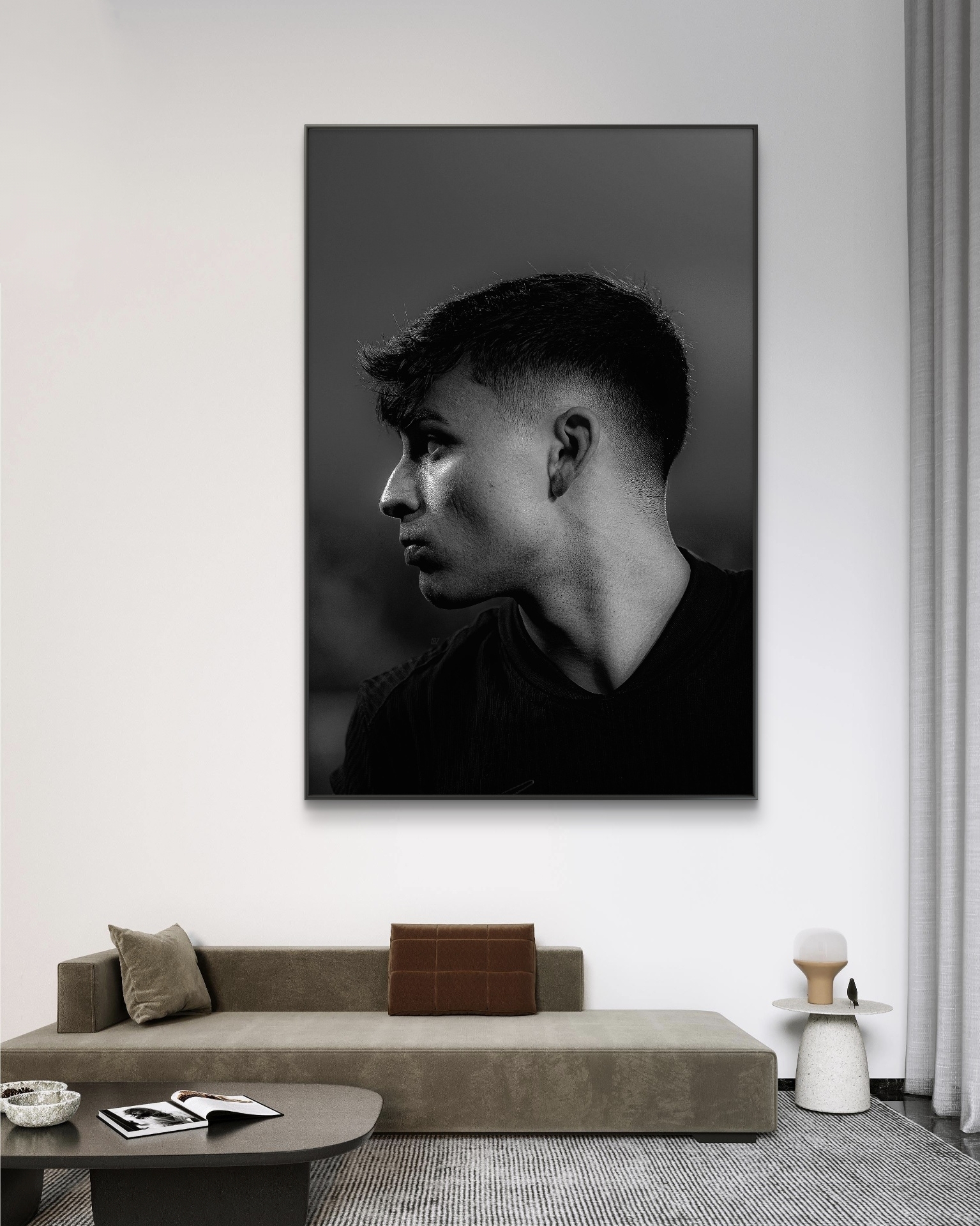  تابلو عکس فوتبالی پدری کد 2795 