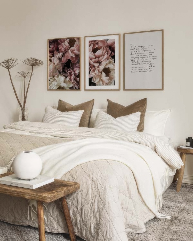 تابلو دکوراتیو سه تکه ( تریپتیک Triptych ) کد 103