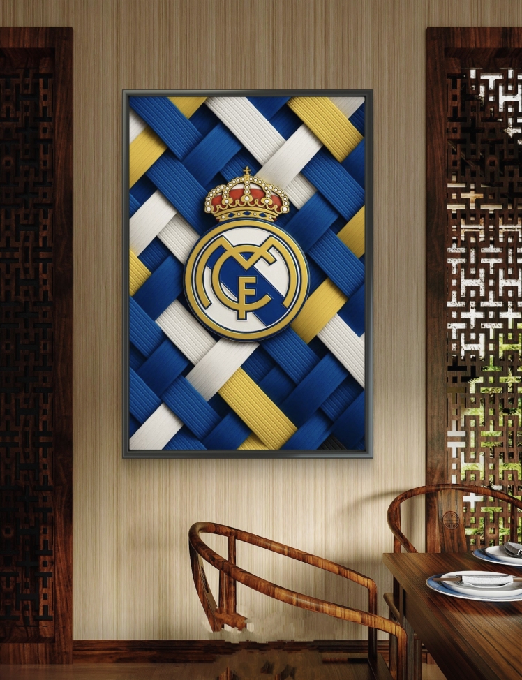 تابلو عکس فوتبالی رئال مادرید کد 2899