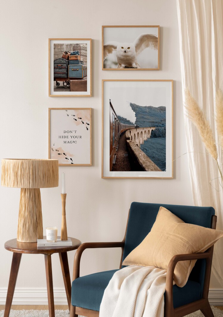 تابلو دیوار گالری کد 1016