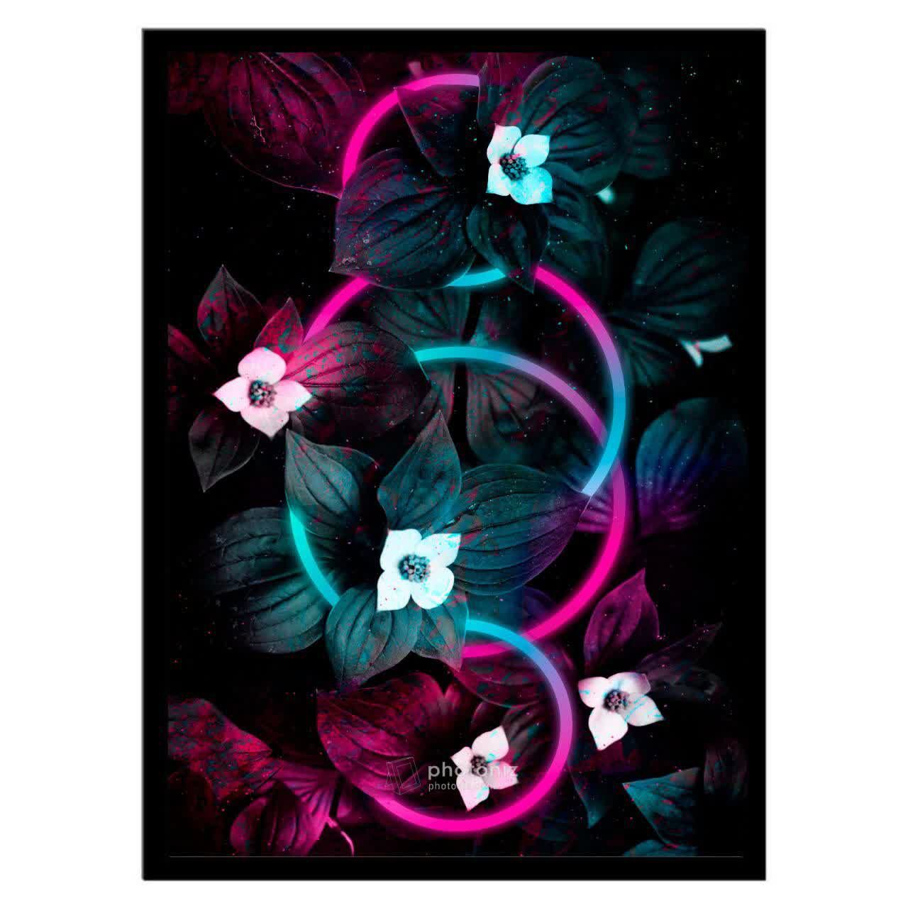 تابلو عکس گل و گیاه کد 2777