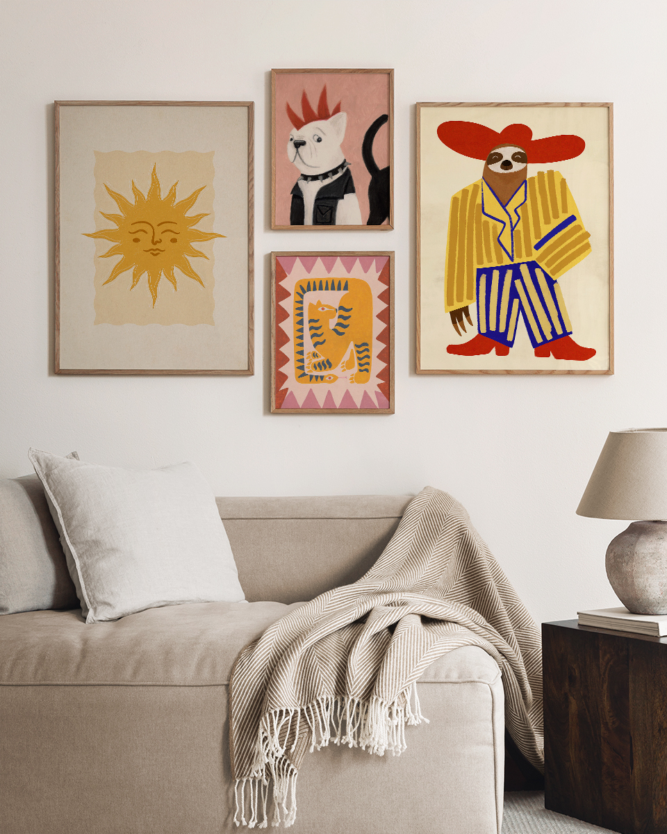  تابلو دیوار گالری کد 1201 