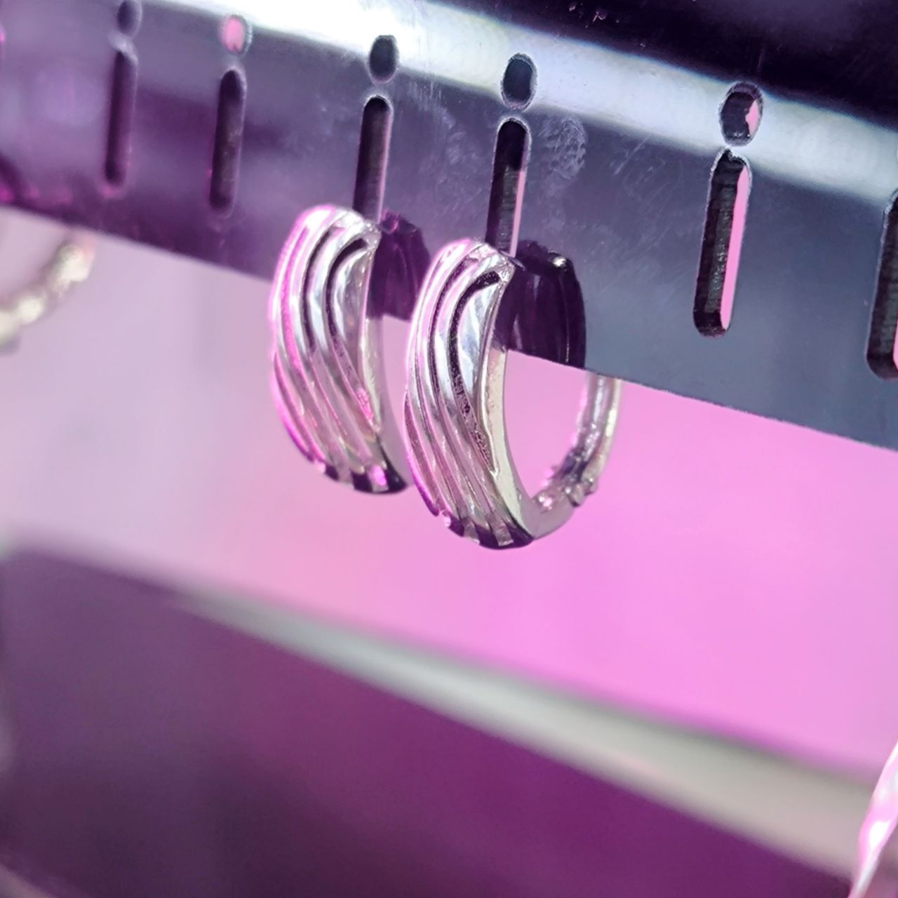  گوشواره استیل رنگ ثابت 