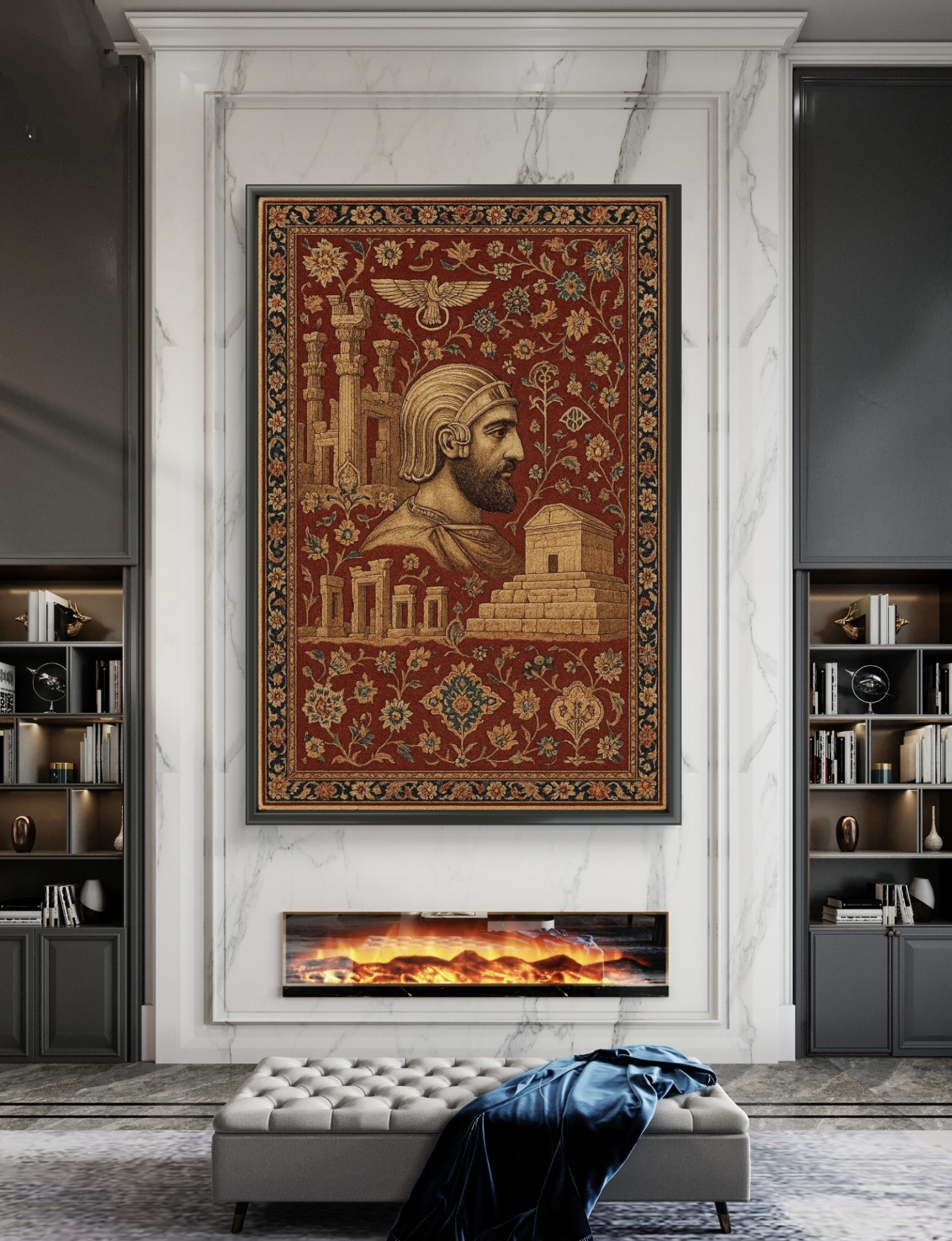  تابلو عکس باستان ایران کد 2891 